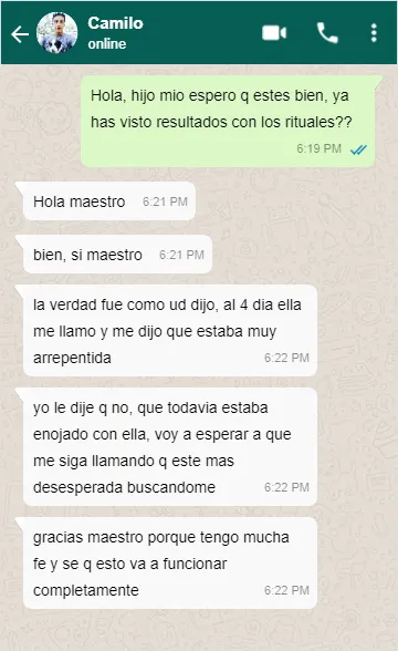 brujo en Argentina